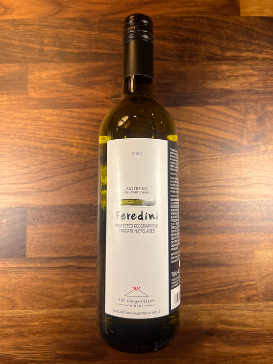 2023 Karamolegos Feredini Assyrtiko