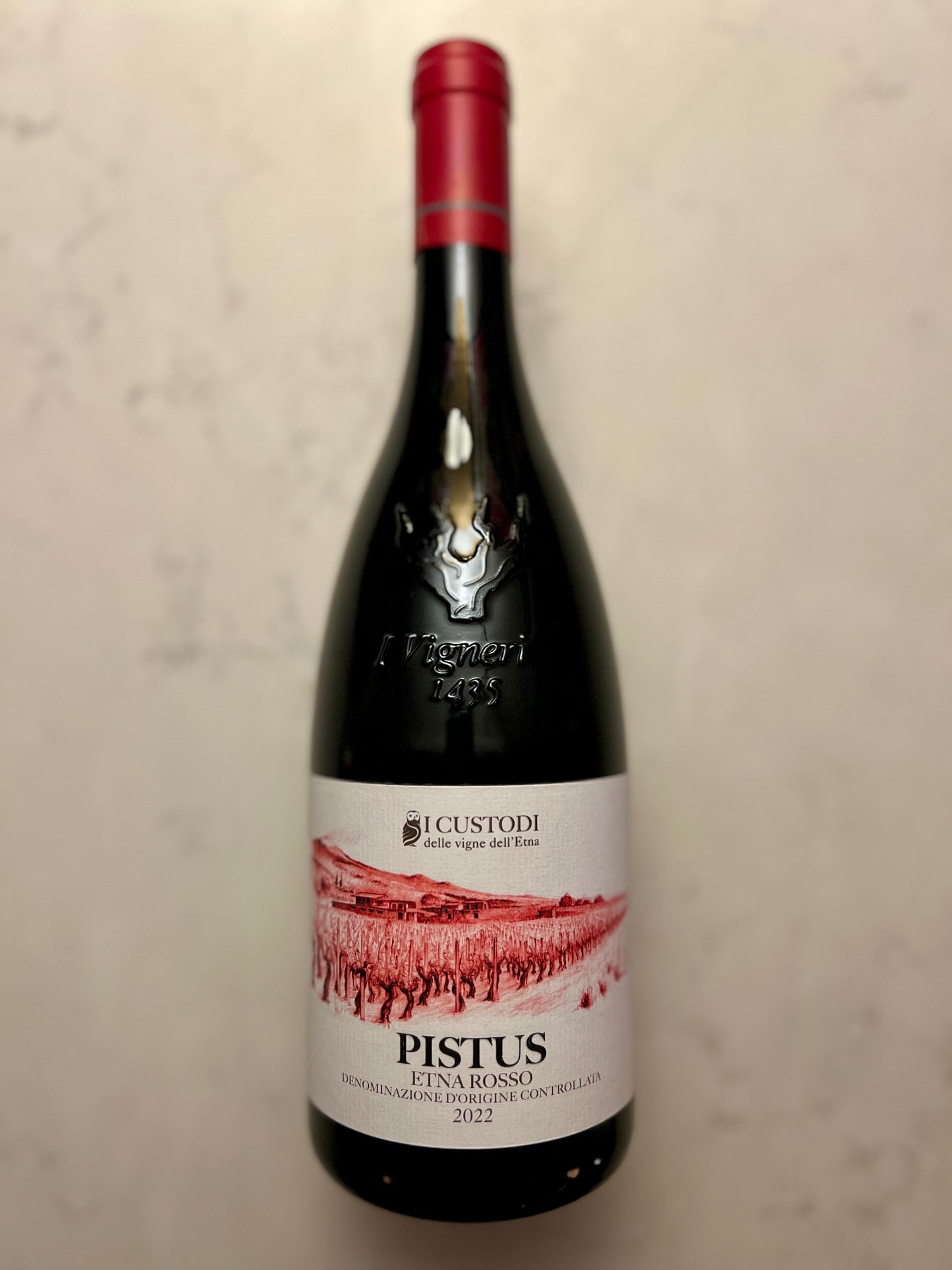 2023 I Custodi Pistus Etna Rosso