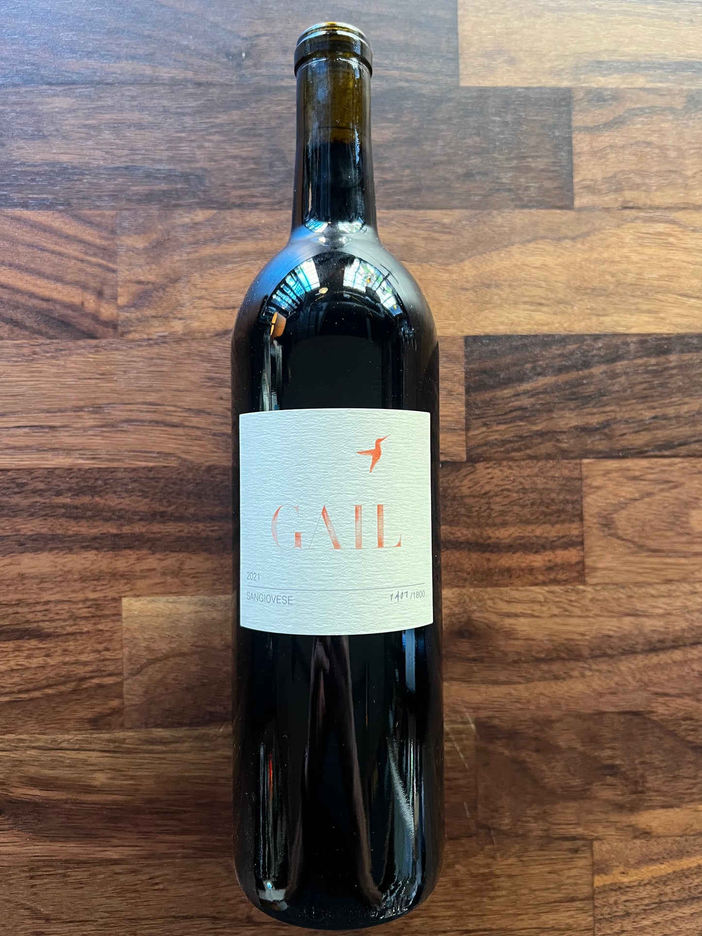 2021 Gail Sangiovese Monte Rosso Vineyard