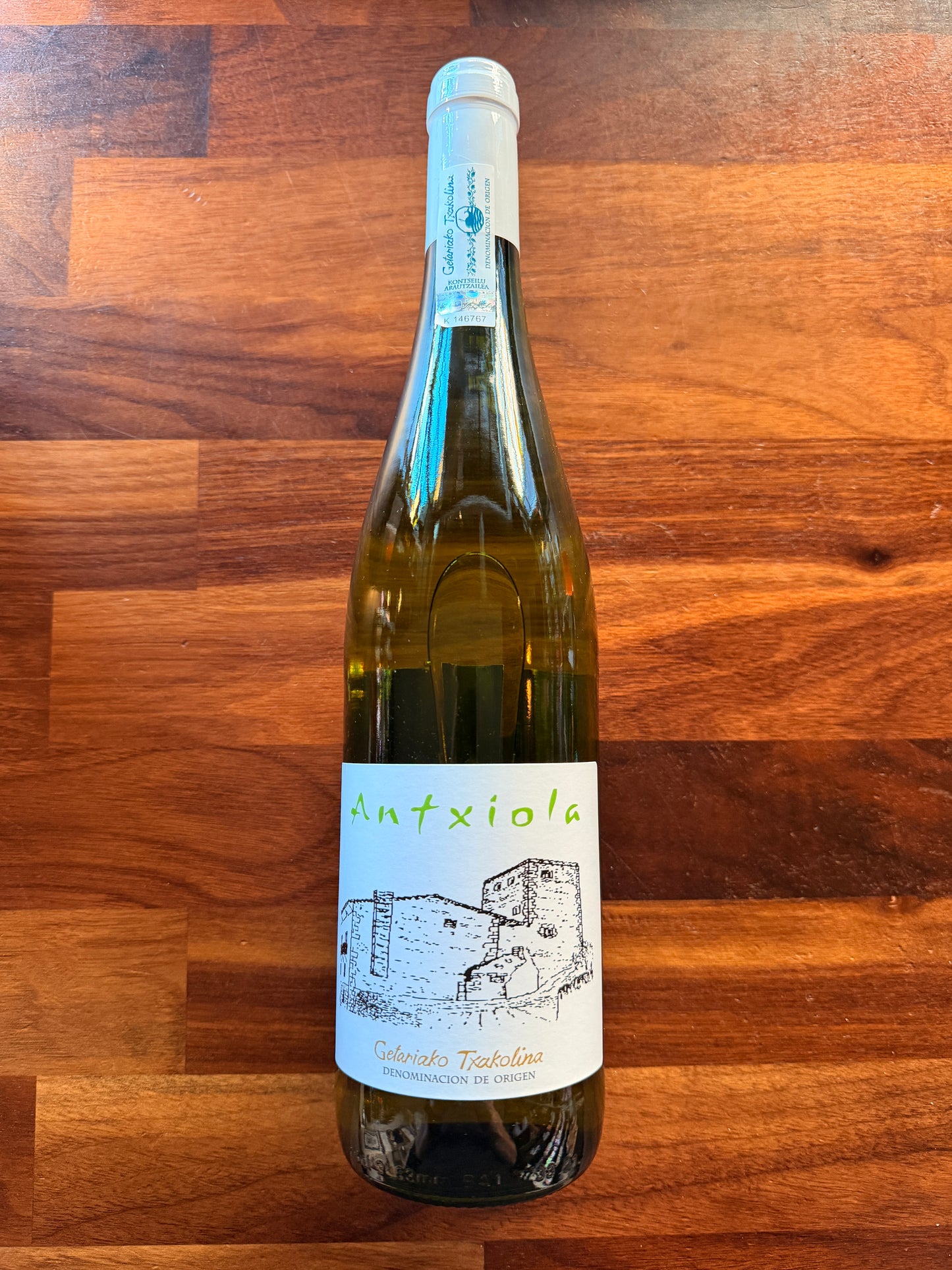 2024 Getariako Antxiola Txakoli