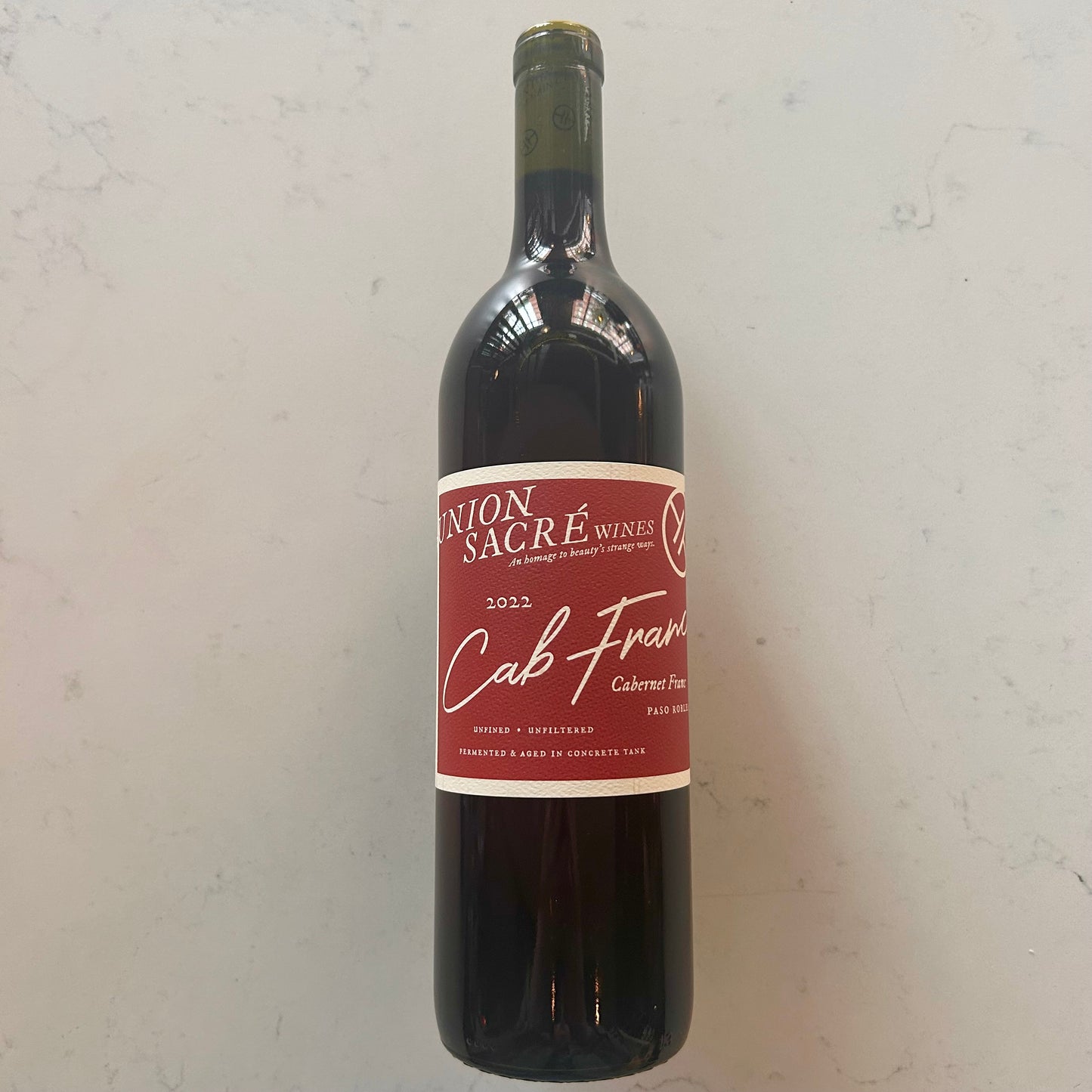 2022 Union Sacré Cab Franc