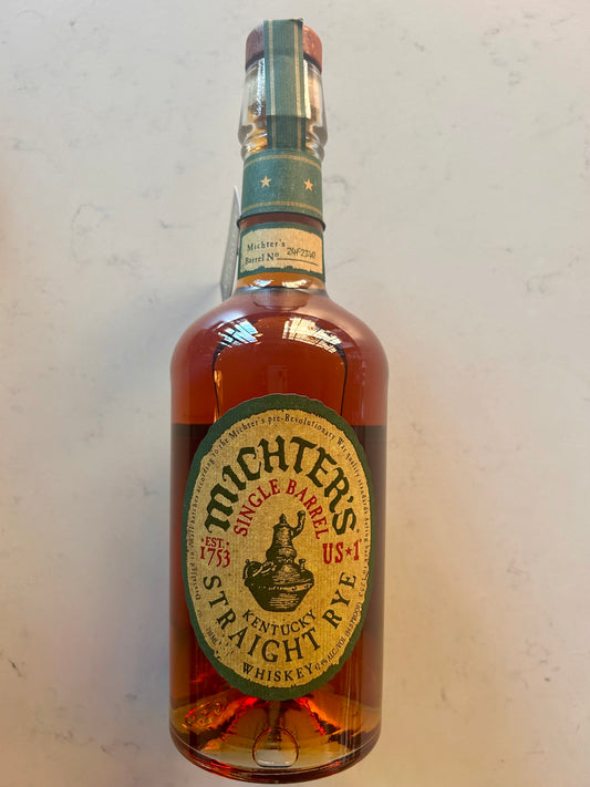 Michter's US1 Straight Rye
