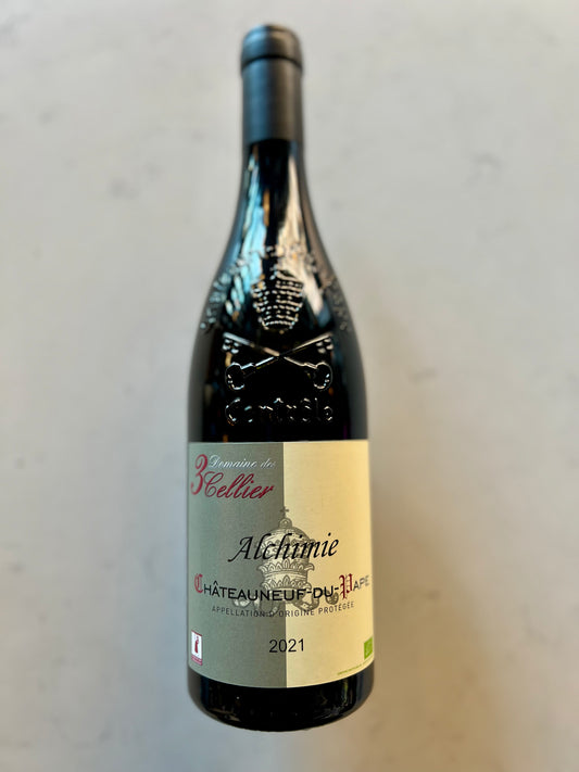 2021 Domaine des 3 Cellier Châteauneuf-du-Pape, Alchimie