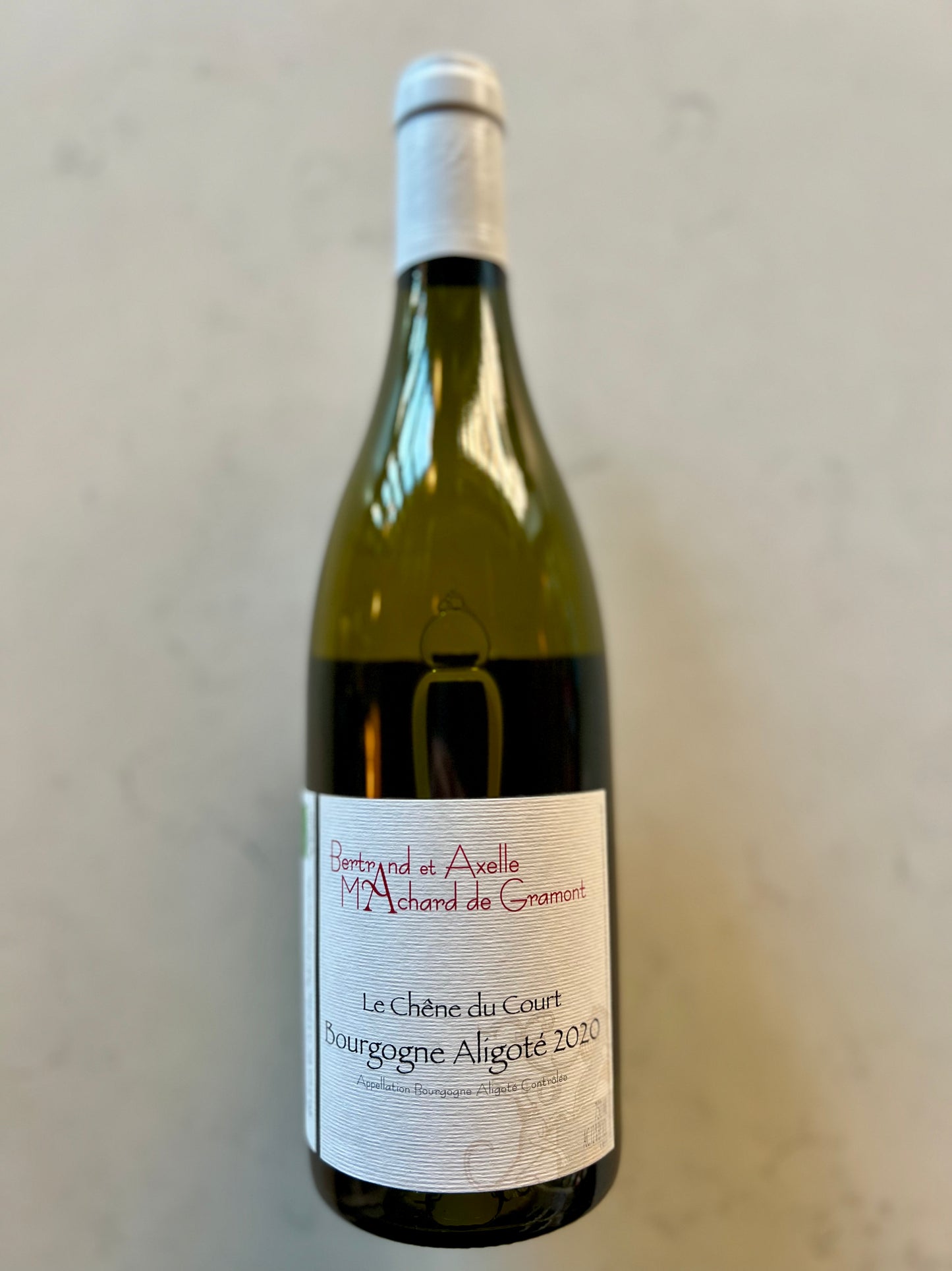 2020 Bertrand Machard de Gramont Bourgogne Aligote, Le Chêne du Court