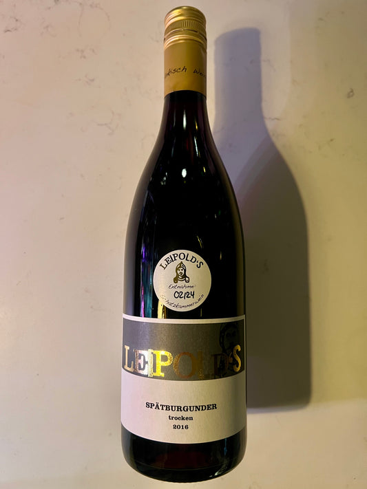 2016 Peter Leipoid Obervolkacher Spätburgunder Trocken