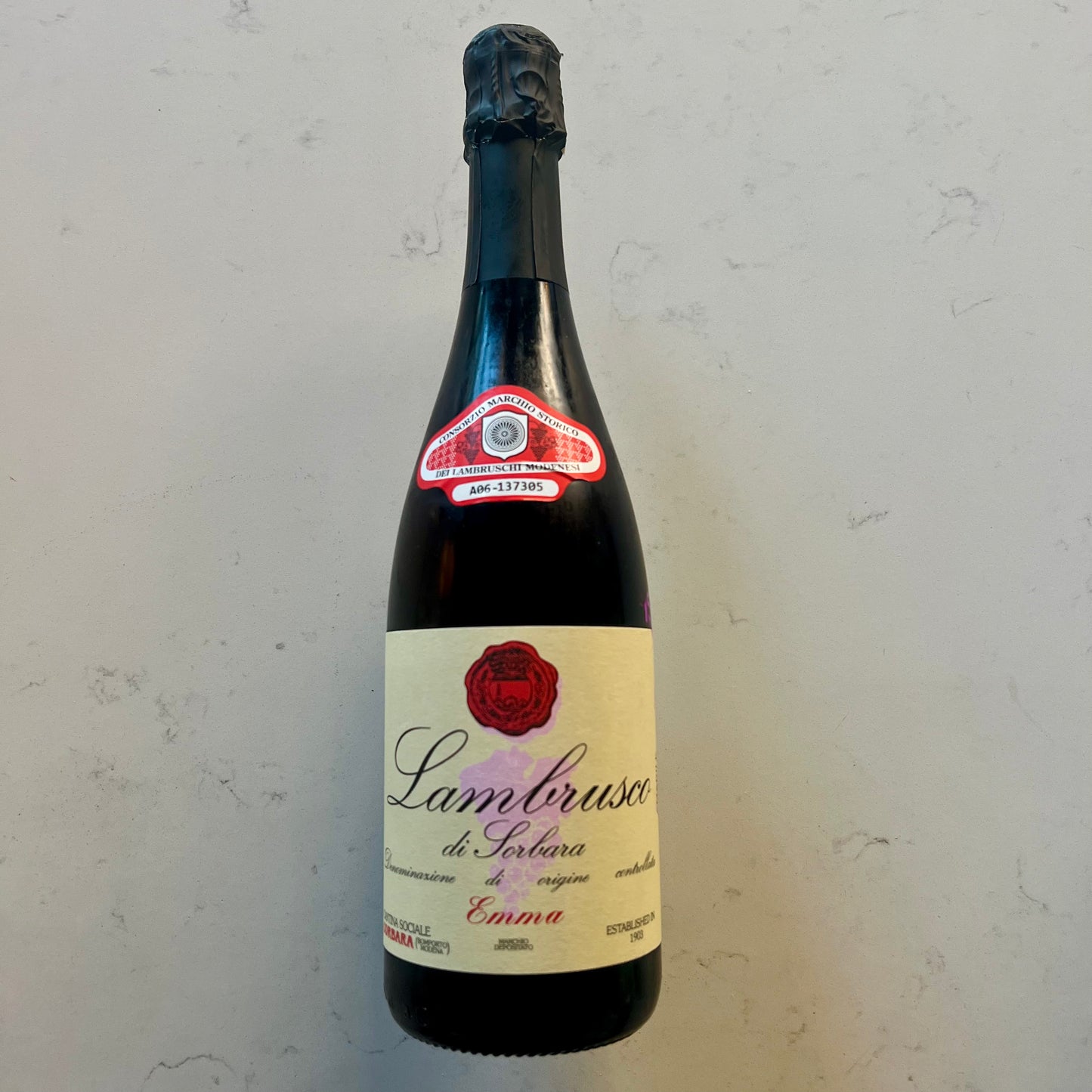 N/V Cantina di Sombra Lambrusco Emma