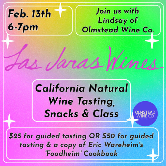 Las Jaras Wines Guided Wine Tasting - February 13th