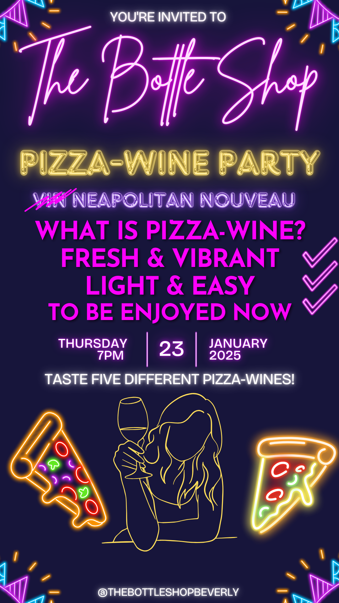 Pizza-wine Party