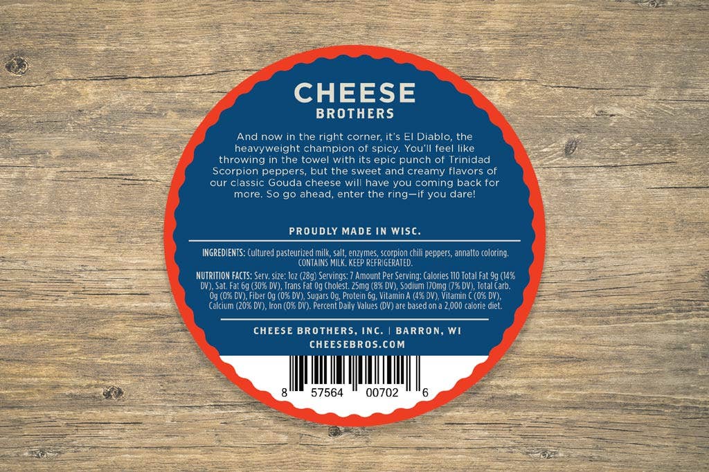 Cheese Brothers - El Diablo - Scorpion Pepper Gouda