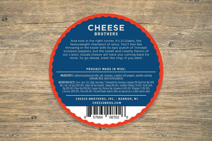 Cheese Brothers - El Diablo - Scorpion Pepper Gouda