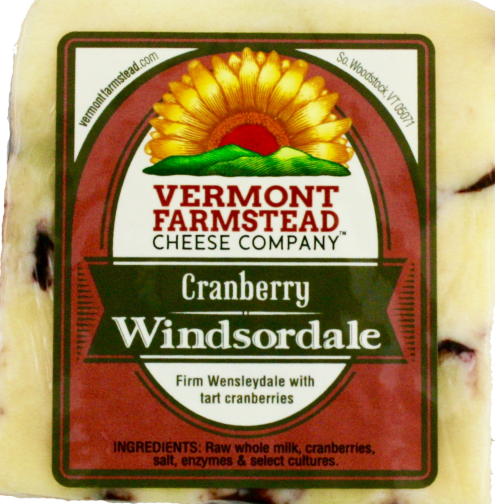 Vermont Farmstead Cheese Co. - Cranberry Windsordale