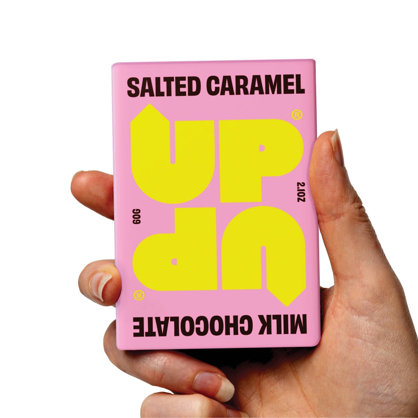 UP-UP Chocolate - UP-UP - Salted Caramel Milk Chocolate Bar - 60g