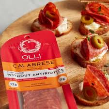 Keystone Farms Cheese - Sliced Calabrese Spicy Salami Snack Pack