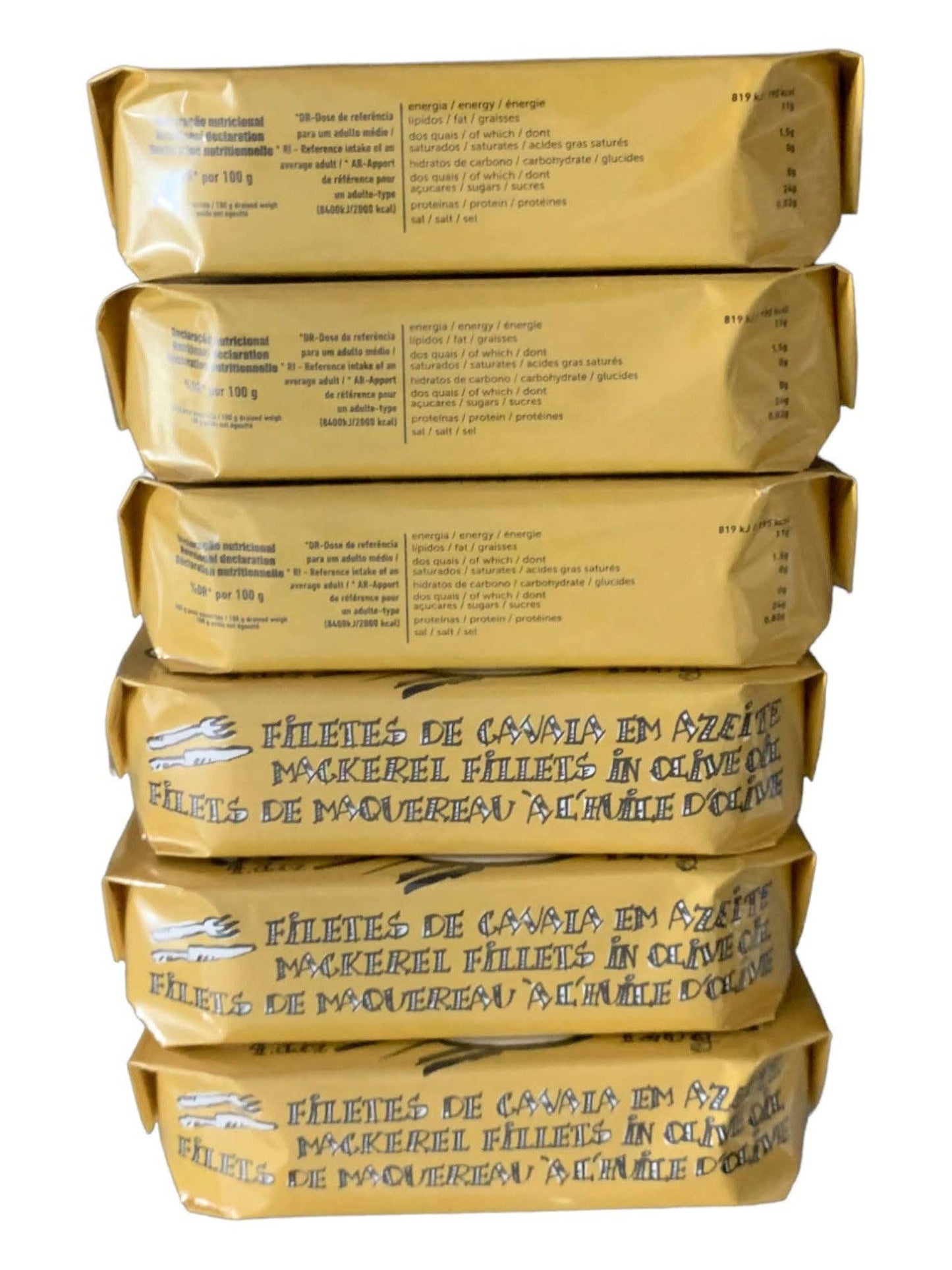 Cantara Creative Mackerel Fillets in Olive Oil - 6 Pack