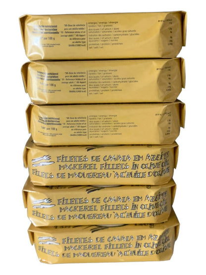 Cantara Creative Mackerel Fillets in Olive Oil - 6 Pack