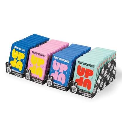 UP-UP Chocolate - UP-UP - Salted Caramel Milk Chocolate Bar - 60g