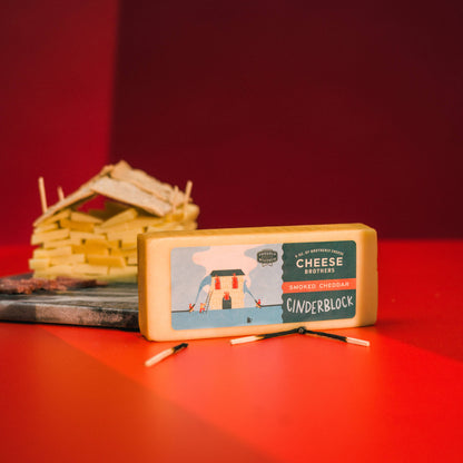 Cheese Brothers - "Cinderblock" Smoked Cheddar
