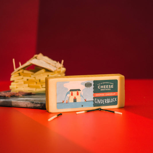 Cheese Brothers - "Cinderblock" Smoked Cheddar