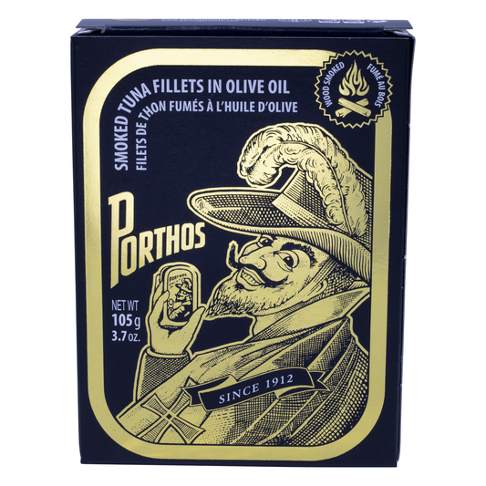 Portugalia Imports - Porthos Smoked Tuna Fillets in Olive Oil