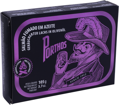 Portugalia Imports - Porthos Smoked Salmon in Olive Oil