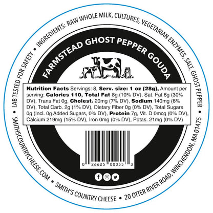 Smith's Country Cheese - Ghost Pepper Gouda
