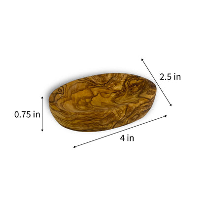 Angel's Salumi & Truffles - Olive Wood Ramekin (4in)