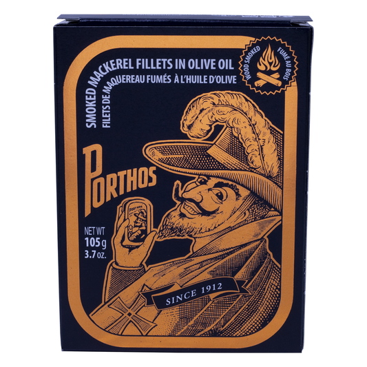 Portugalia Imports - Porthos Smoked Mackerel Fillets in Olive Oil