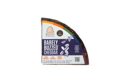 Beehive Cheese Co. LLC - Barely Buzzed Cheddar1/5LB Case