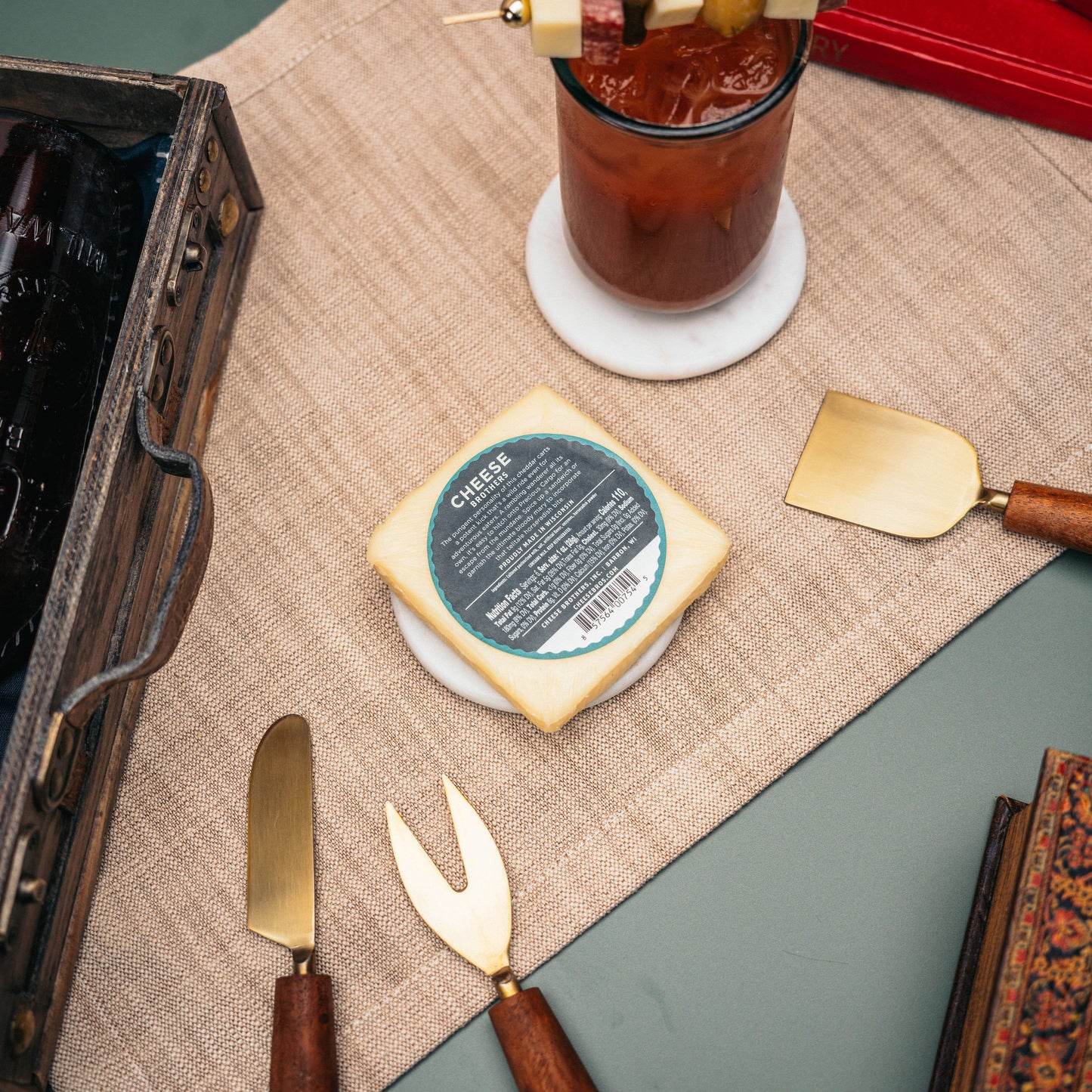 Cheese Brothers - "Precious Cargo" Horseradish Cheddar