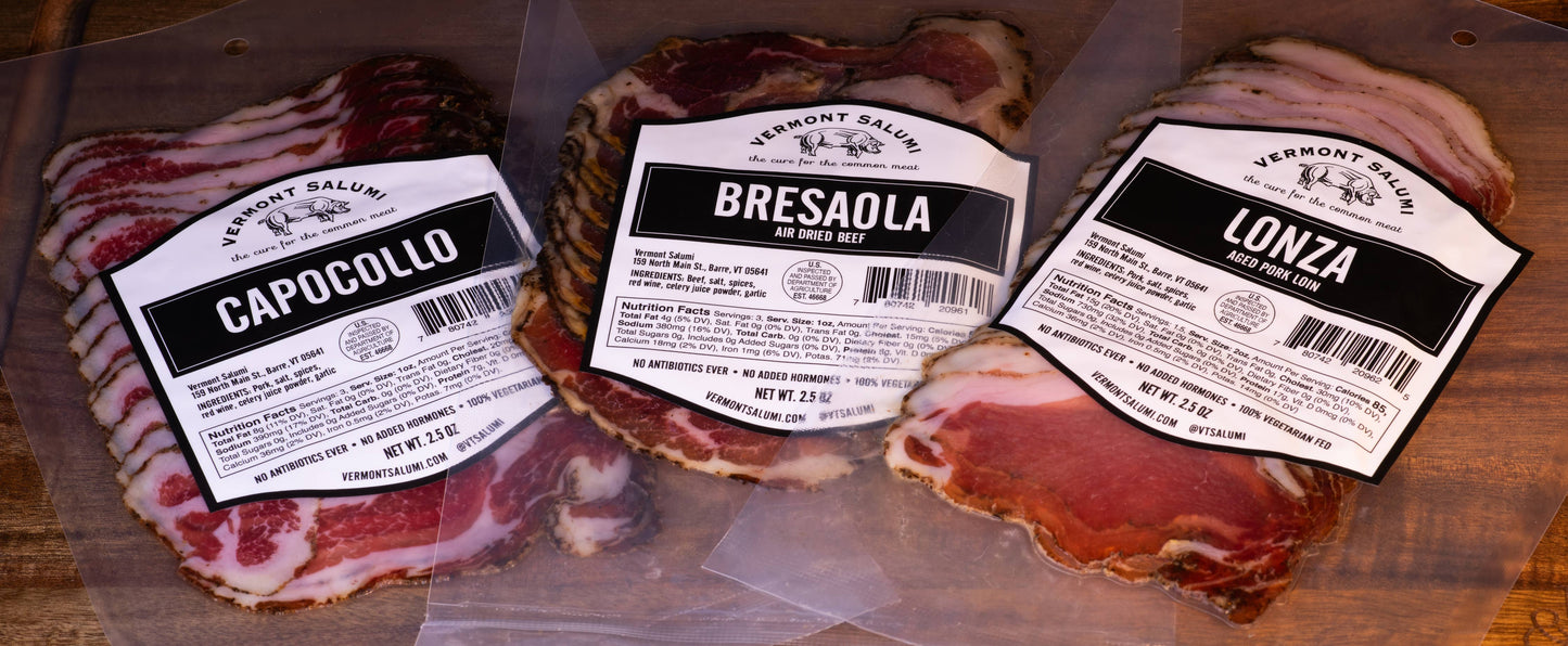 Vermont Salumi - Lonza Sliced Pork Loin