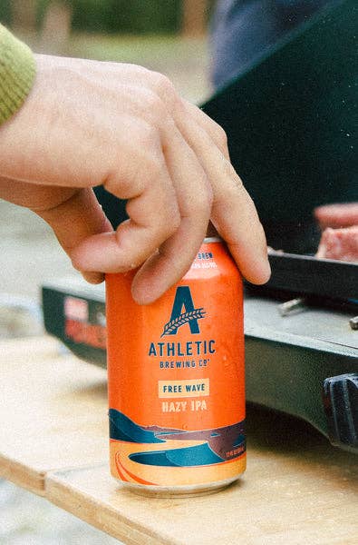 Athletic Brewing Company - Free Wave Hazy IPA (Non-Alcoholic) 6-Packs