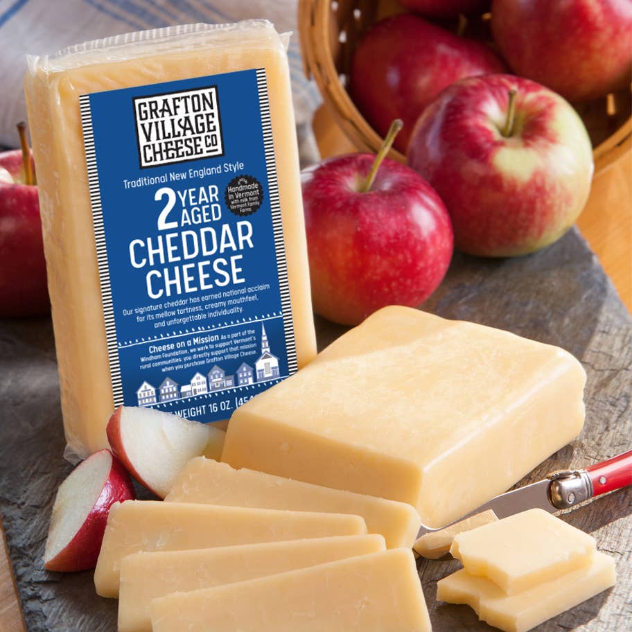 Vermont Farmstead Cheese Co. - Grafton 2 Year Aged Cheddar, 4 oz