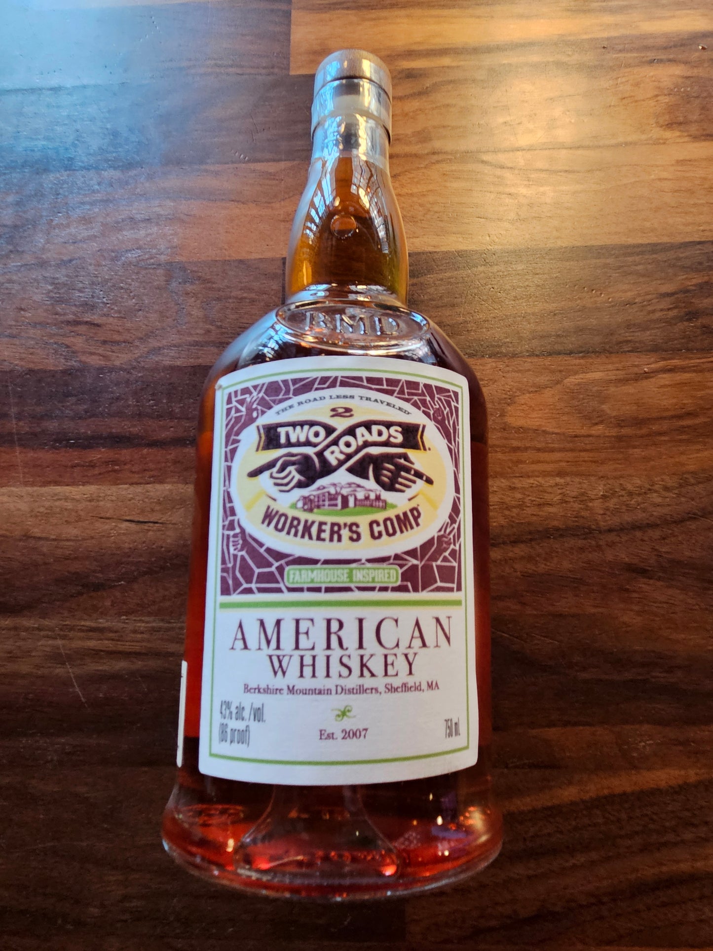 Berkshire Mountain Distillers Two Roads Workers Com American Whiskey