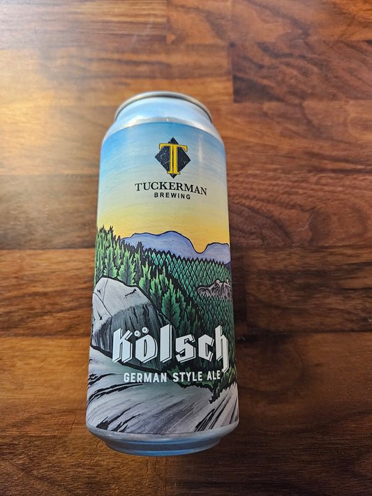 Tuckerman Brewing Kolsch German Style Ale 4pk